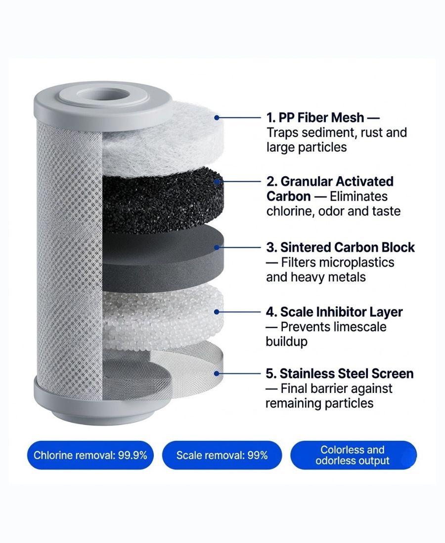 UMA Water Faucet Purifier — Advanced Multi-Stage Filtration | 2 Filters Included