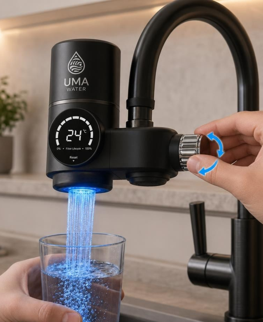 UMA Water Faucet Purifier — Advanced Multi-Stage Filtration | 2 Filters Included